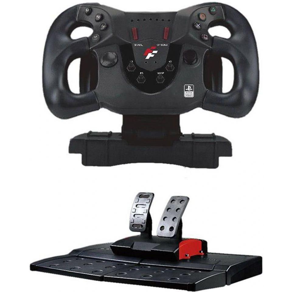Hurricane accessories Volan flashfire pace WH4-3201V za PS4, Crni