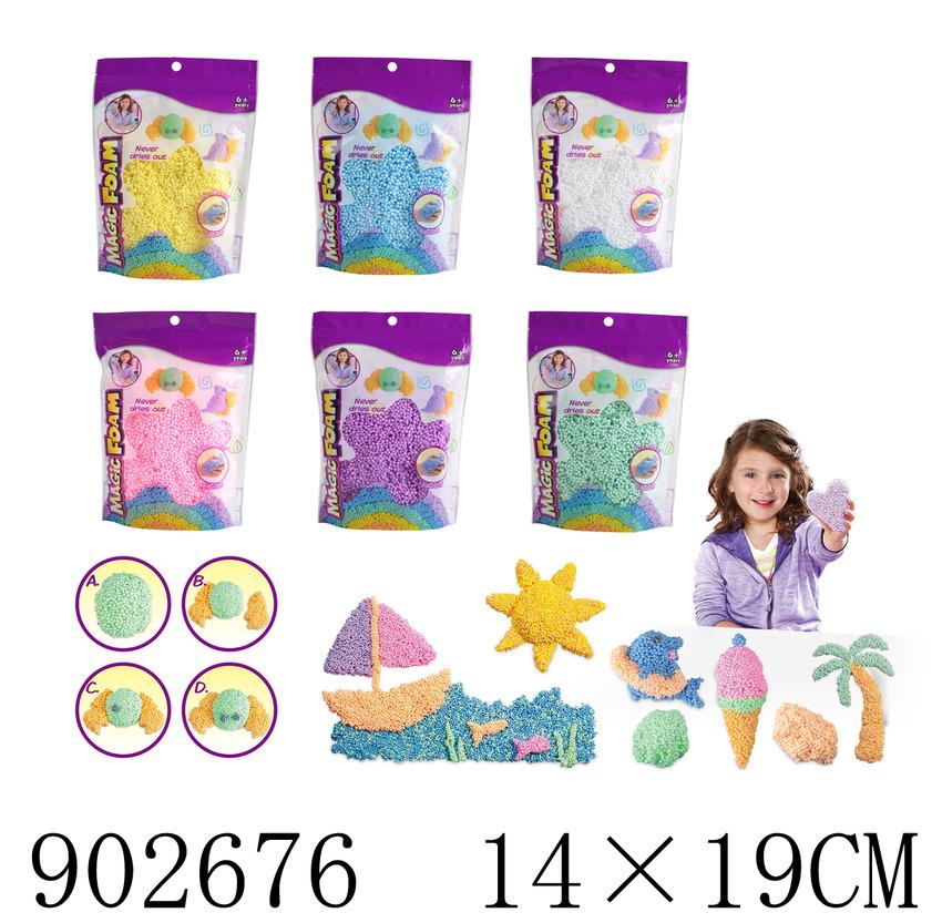 Magicna Pjena Za Modelovanje U Kesi 6 Boja 7-902676