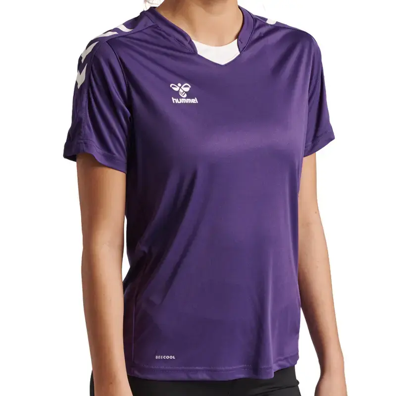 HUMMEL Ženska sportska majica Hmlcore Xk Poly Jersey S/S, ljubičasta
