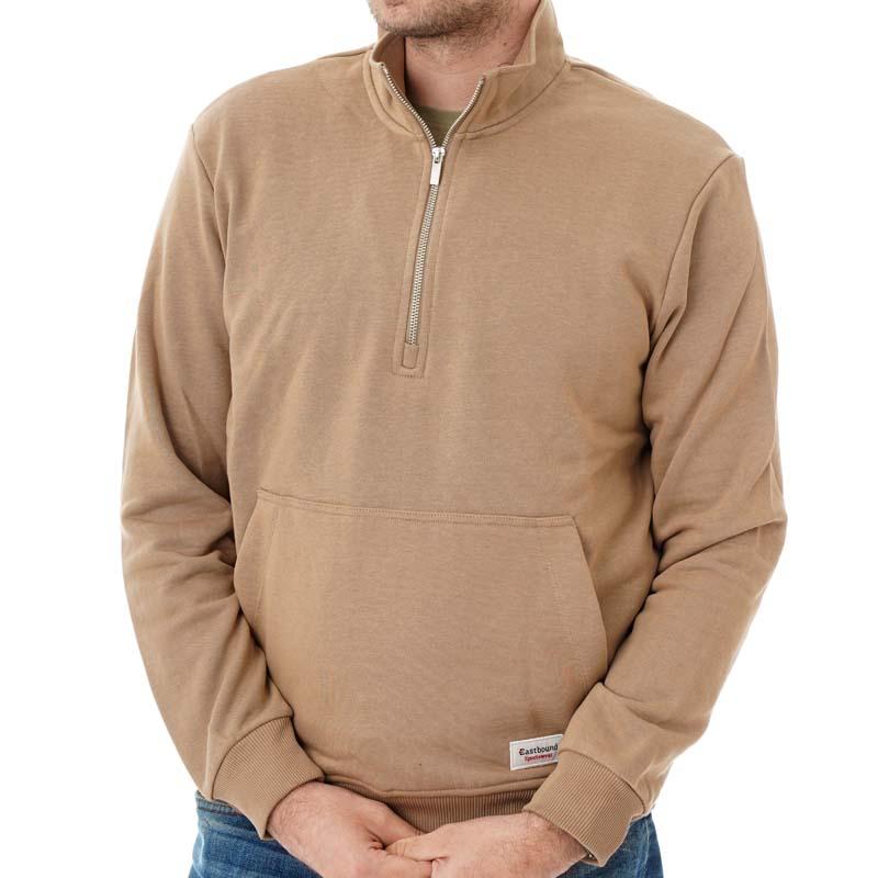 Muška dukserica Amos, prema istoku, bež