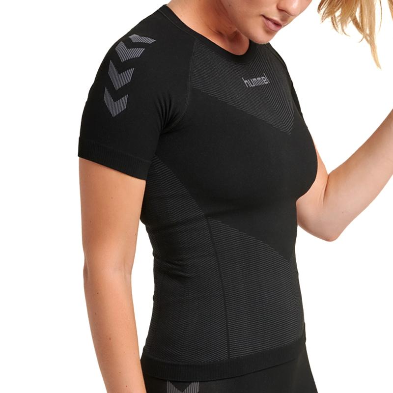 HUMMEL Ženska sportska majica First Seamless, crna