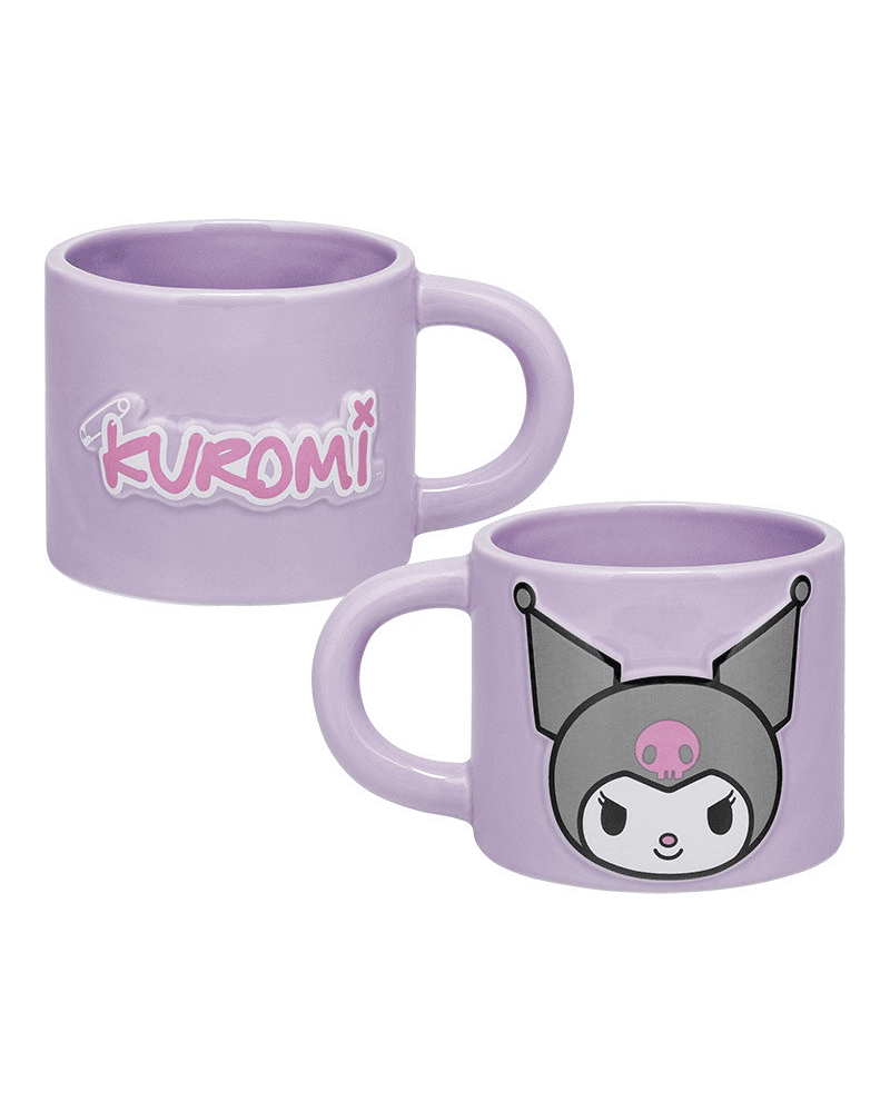 Šolja Paladone Hello Kitty Kuromi Embossed Mug, Ljubičasta