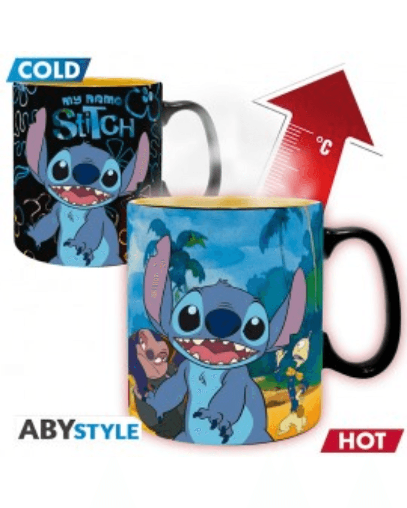 AbyStyle Šolja Lilo And Stitch Heat Change