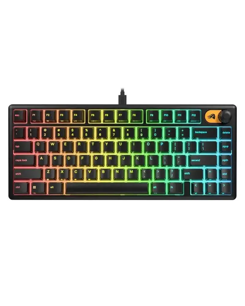 Glorious Tastatura GMB K 3, 75%, Pre-Built ANSI, Crna