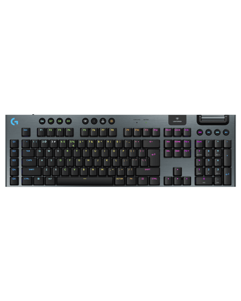 Logitech Tastatura G915 X Lightspeed, LIGHTSYNC RGB, Mehanička, Crna