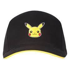 Kačket Pokemon Pikachu Badge, Crni