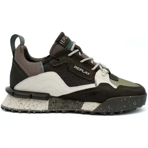 Muške patike Replay Field Edge, crne