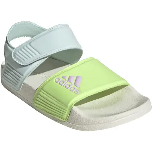 Adidas sandale za djevojčice Adilette, zeleno-plave