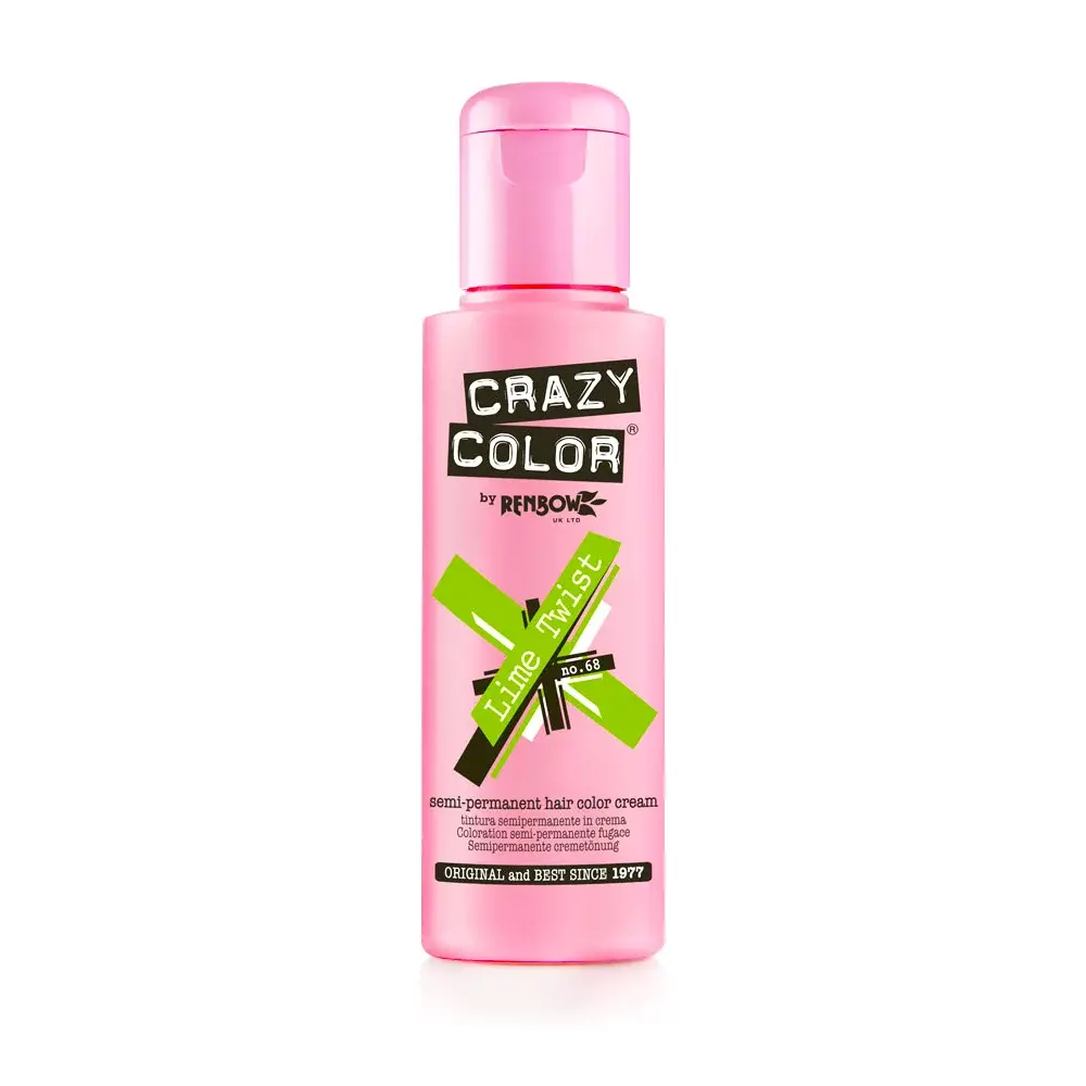 Crazy Colour Farba za kosu Lime Twist, 100 ml