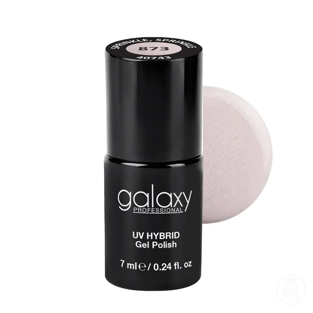 Galaxy Trajni lak za nokte Hybrid, Sprinkle, 7 ml