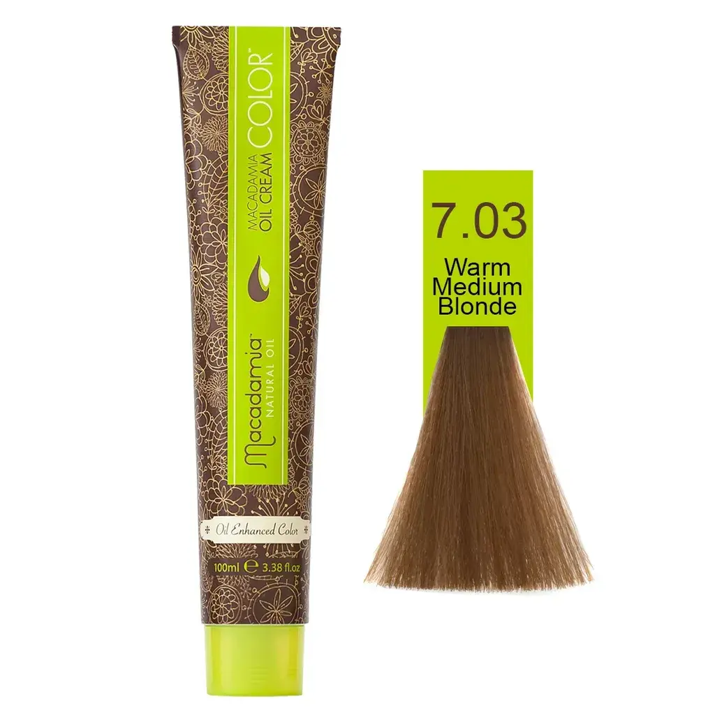 Macadamia Farba za kosu 7.03, 100 ml