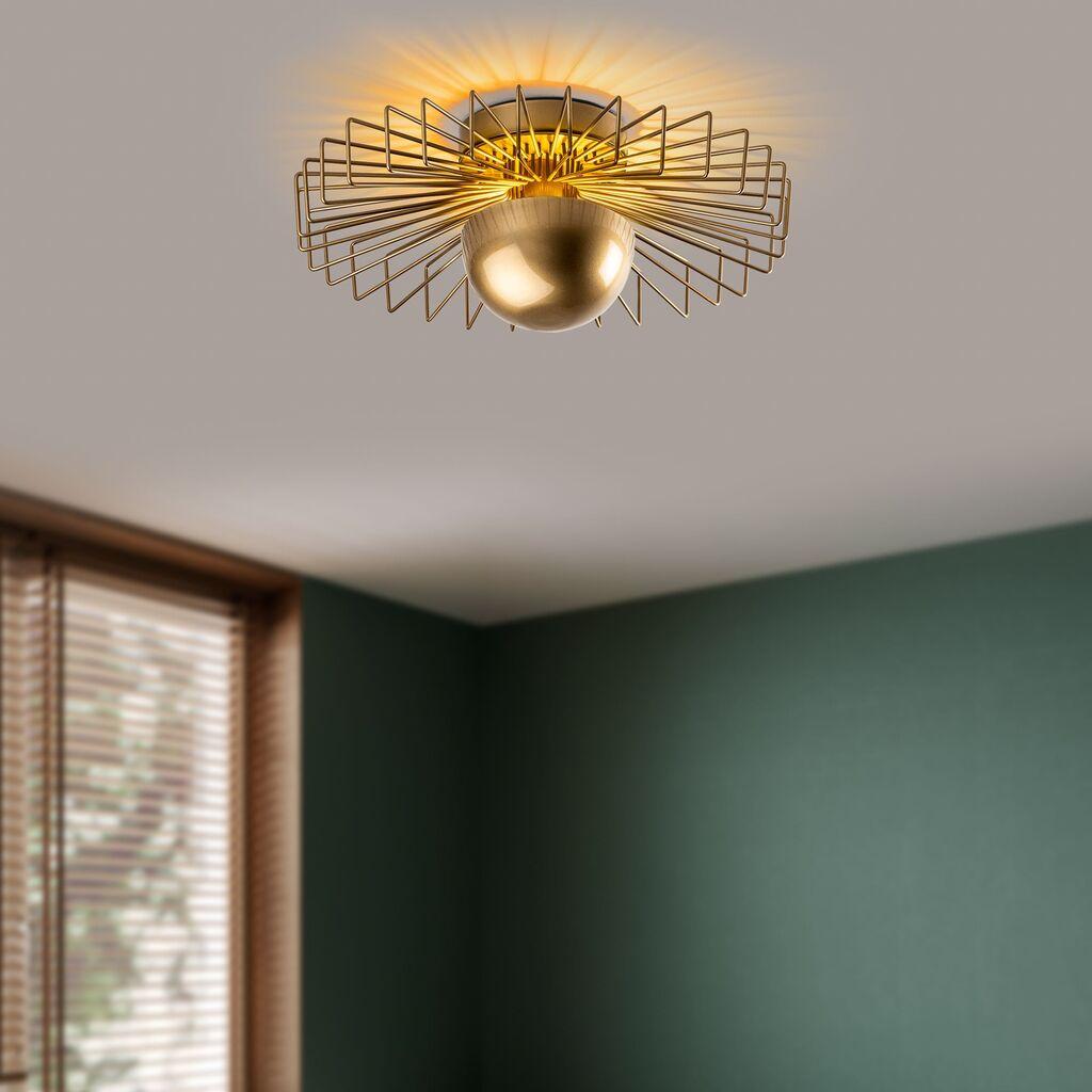 Opviq Luster Kaya-15222, 45x45x18cm, IP20, zlato