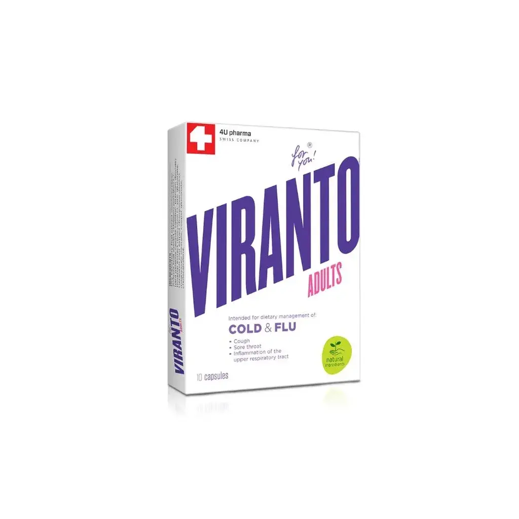 Viranto Odrasli protiv prehlade, 10 kapsula