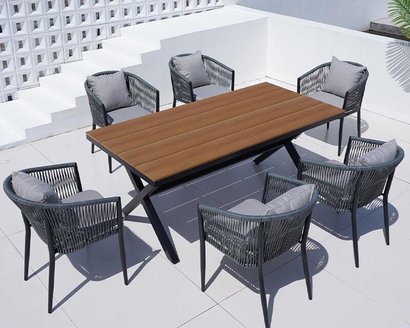 Edi Baštenski sedmodelni set JHA-619H, Tamnosivi