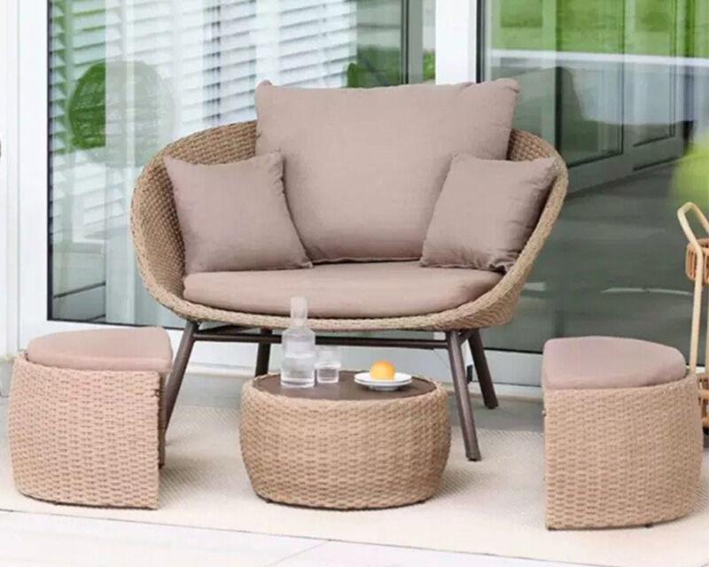 Edi Baštenski četvorodelni set JHA-10173, Bež