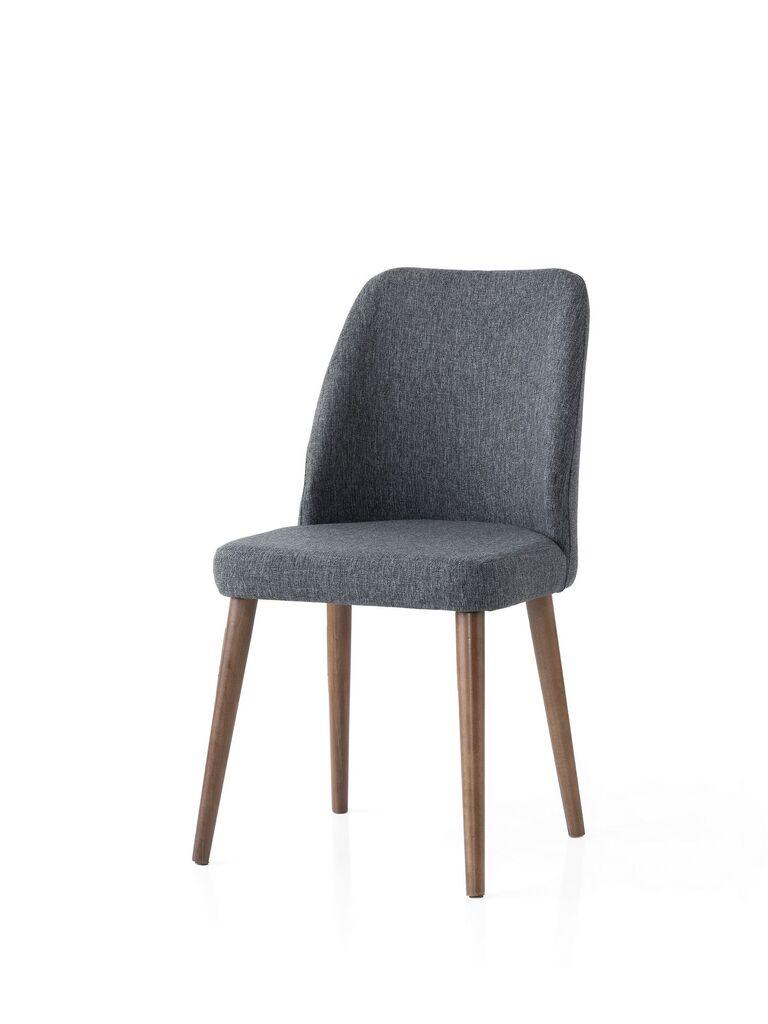 Hanah Home set stolica Luna-646, 75x62x51,5 cm, 2 dijela, siva