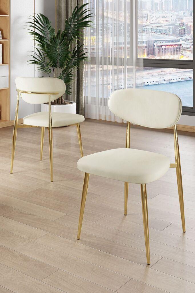 Hanah Home Vina set stolica, 56x76x97 cm, 4 dijela, krem