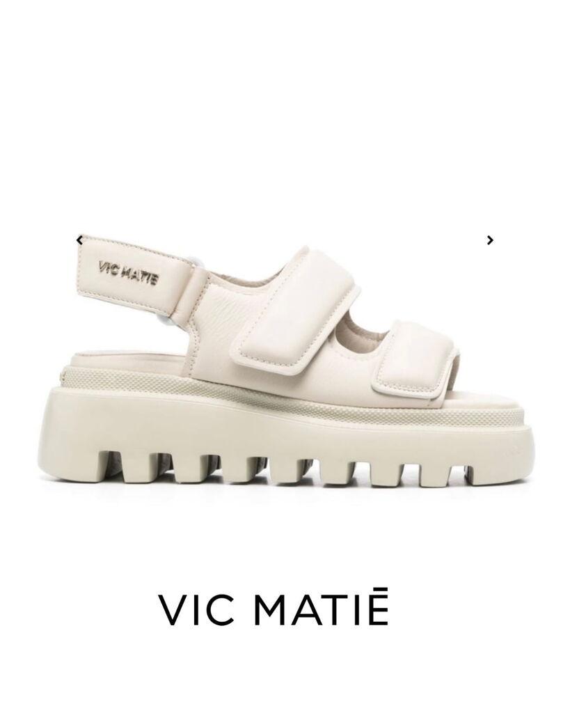 Vic Matie Ženske Sandale Krem