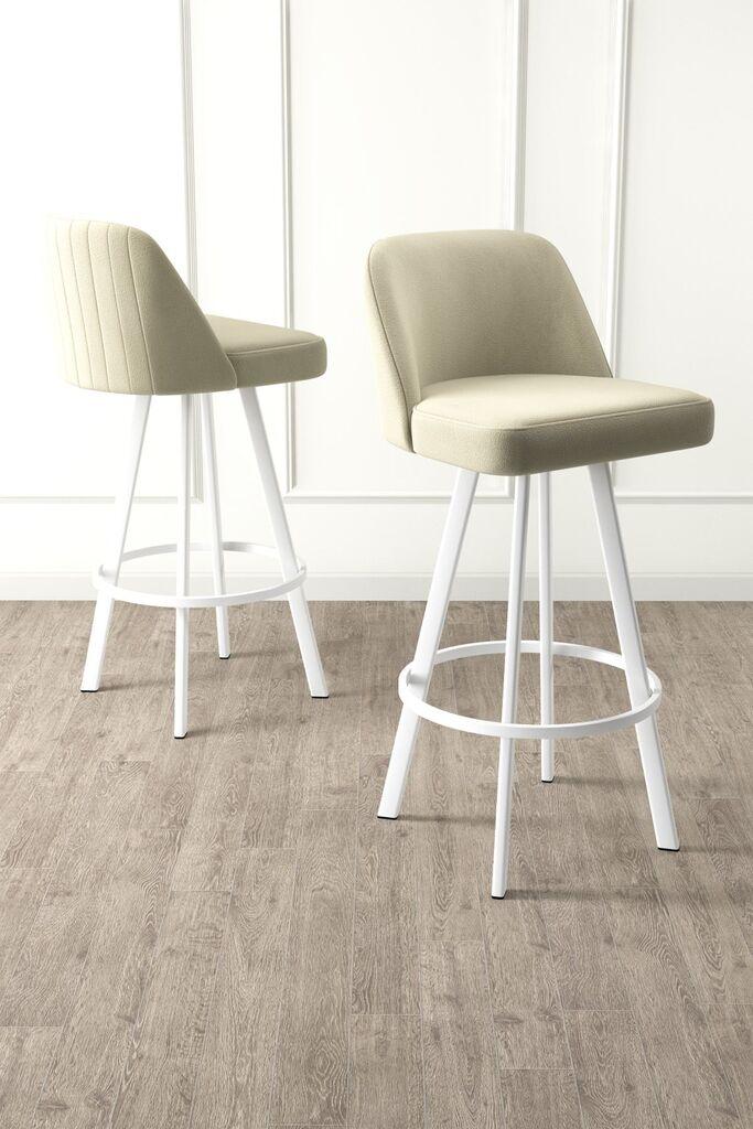 Hanah Home set barskih stolica Atex, 44x105x42 cm, 6 dijelova, krem