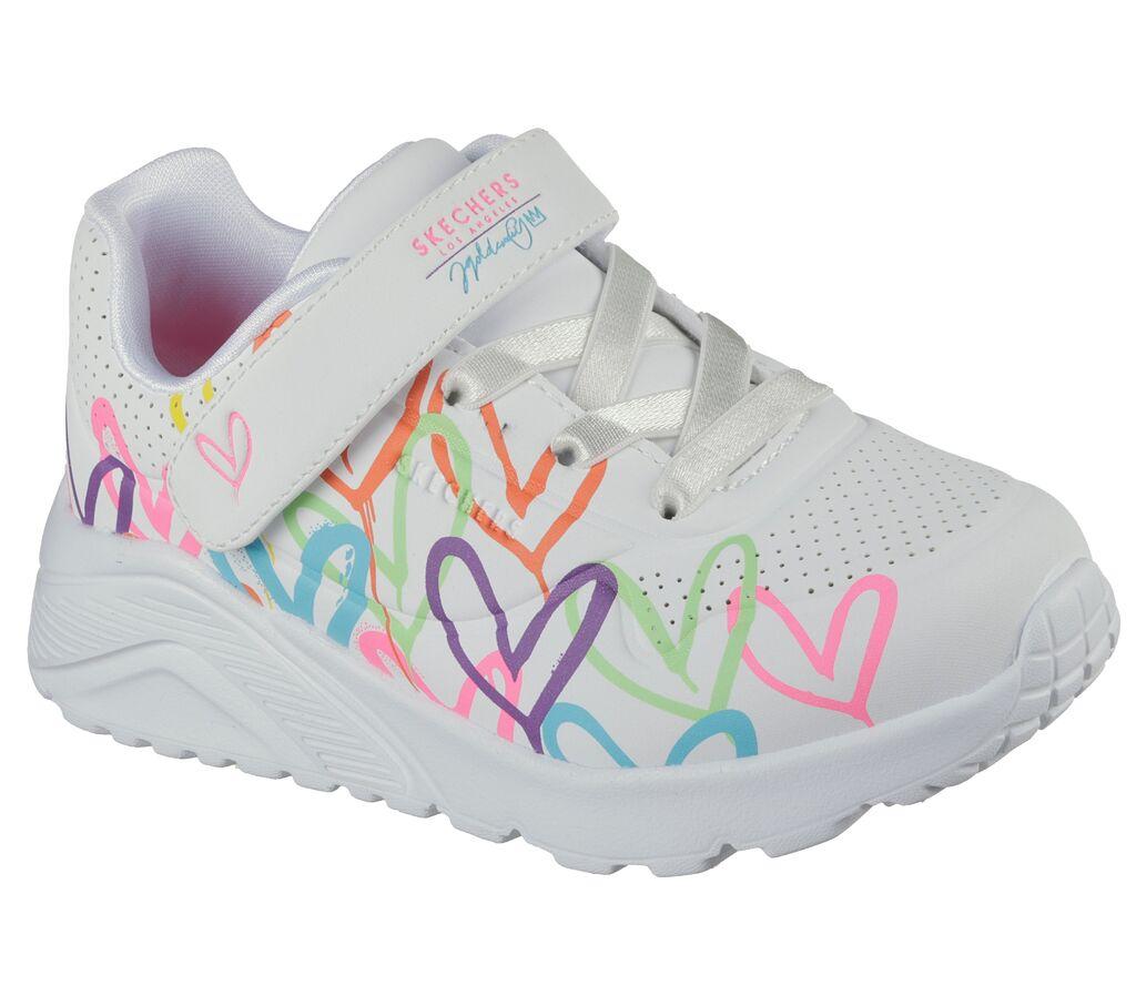 Skechers Uno Lite Love Levitate Patike Za Bebe, Bijele