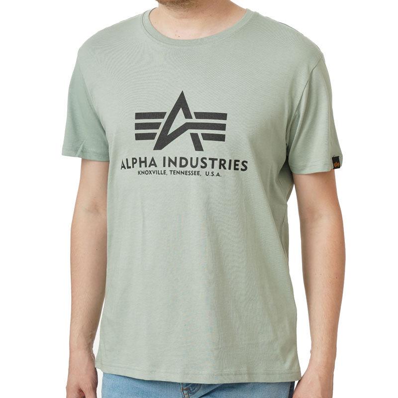 Muška majica "Alpha Industries" osnovne boje, siva