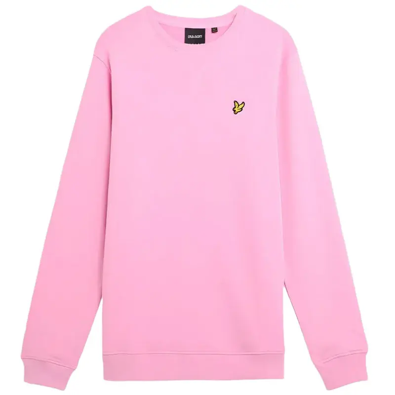 Lyle And Scott Muški duks Crew Neck, Roze