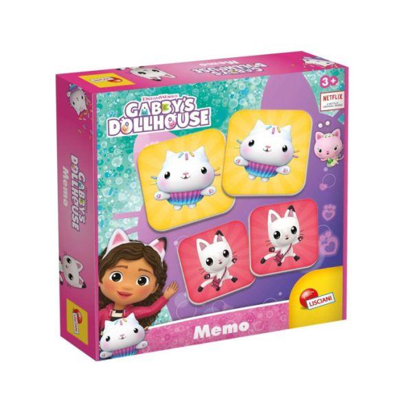 Lisciani Igra memorije Gabby`s dollhouse
