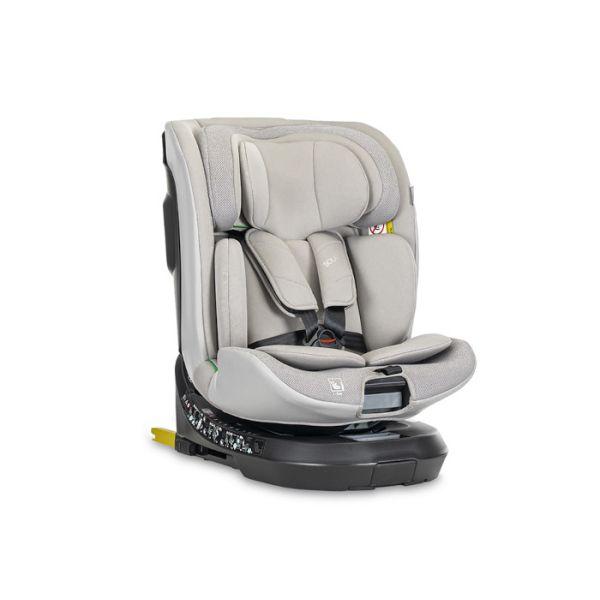 Lorelli Sjedište za auto Solaris, 40-150cm, Isofix, Sivo