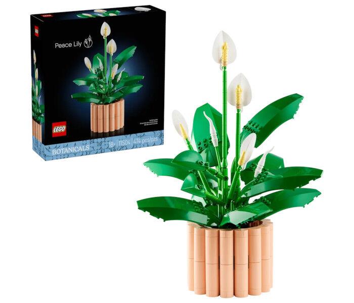 Lego Kocke Peace Lily,Botanicals 18+