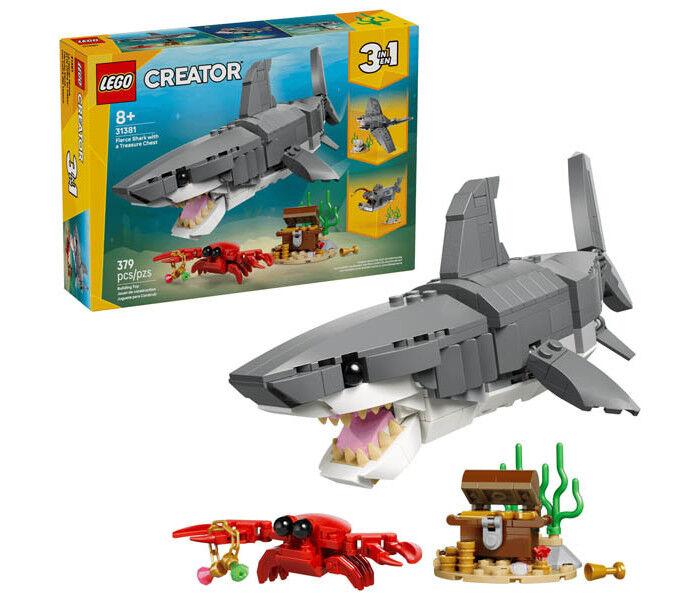 Lego Kocke Fierce Shark with a Treasure, Creator