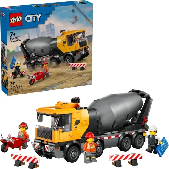 LEGO® Mješalica za cement 60478 CITY