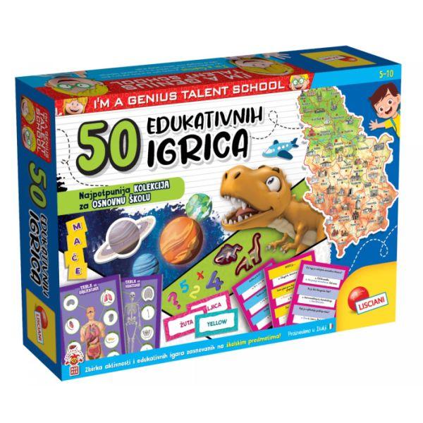 Lisciani Set 50 edukativnih igara Mali genije