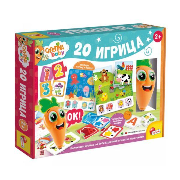Lisciani Set edukativnih igara Carotina 20