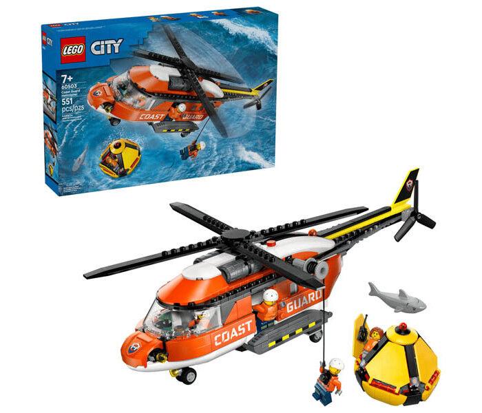 Lego Kocke Coast Guard Helicopter, City 6+