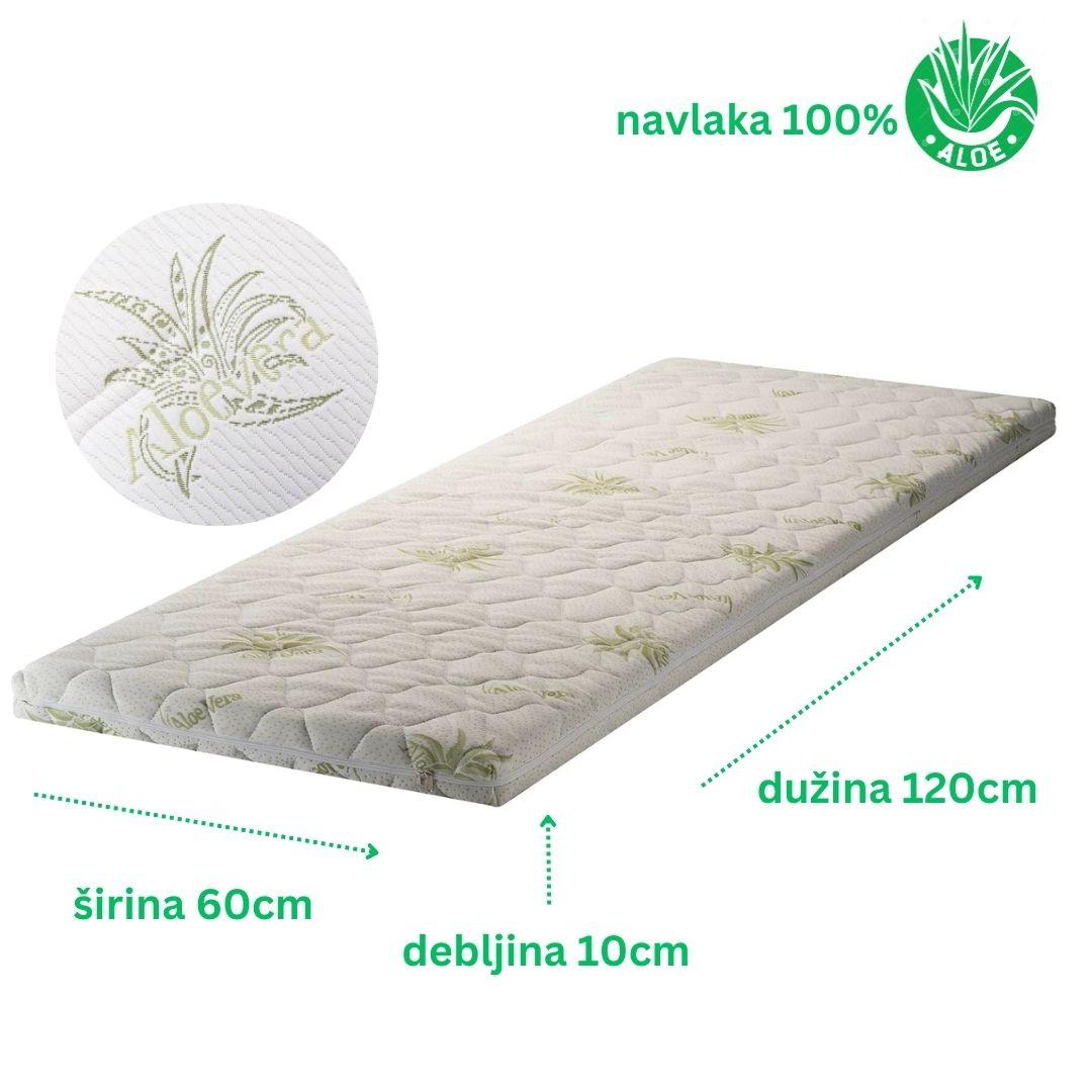 Fim Baby Dušek 120X60X10Cm, Bež