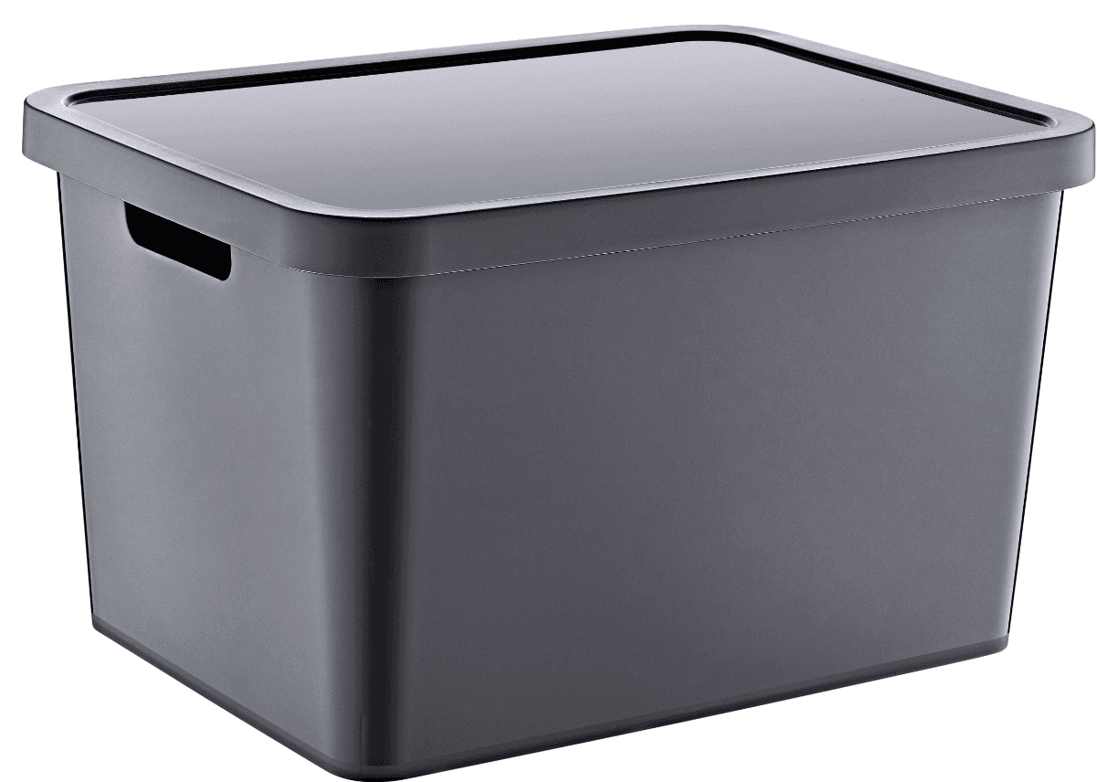 Čistunica Kutija za odlaganje 18 L Antracit TRN-236-04