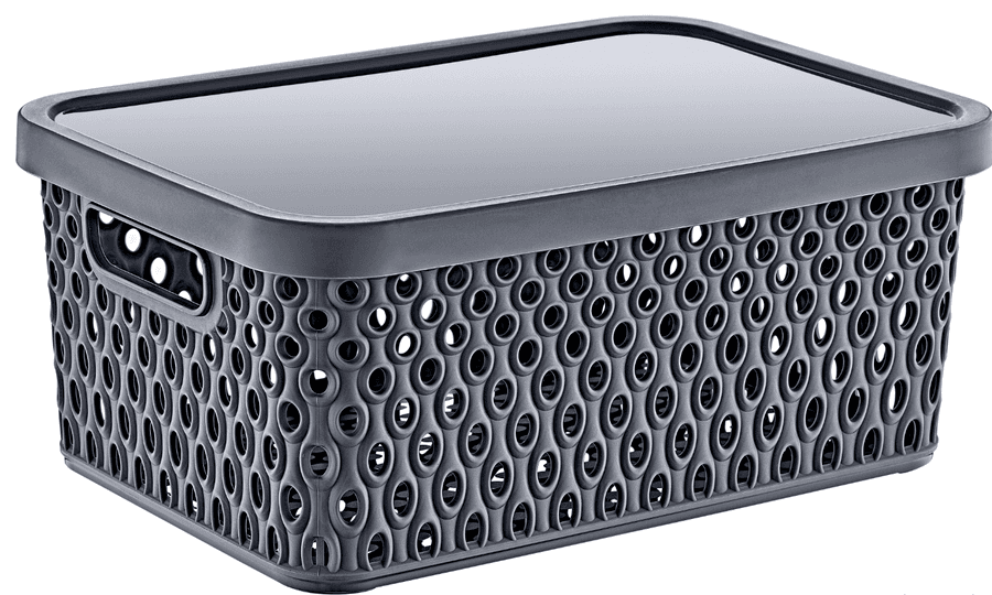 Čistunica Kutija za odlaganje 18 L Antracit TRN-180-04