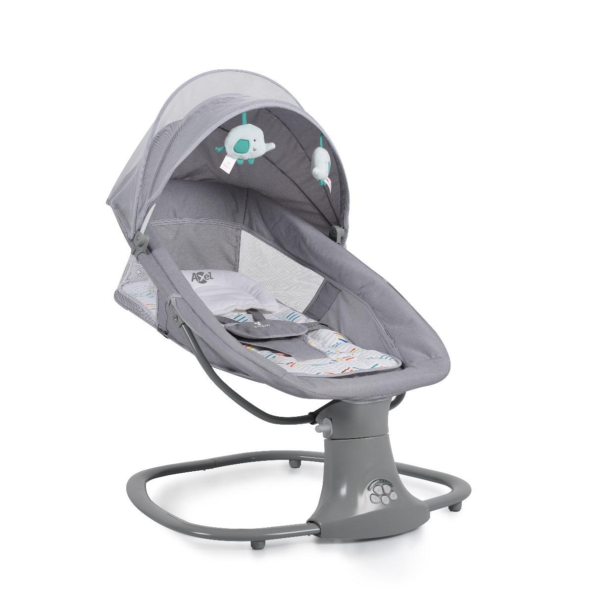 Cangaroo Električna Ljuljaška Axel, Siva