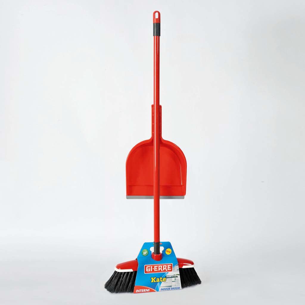 Čistunica Metla Kate sa teleskopskom drškom i lopaticom 307/TMP Red Classic Line