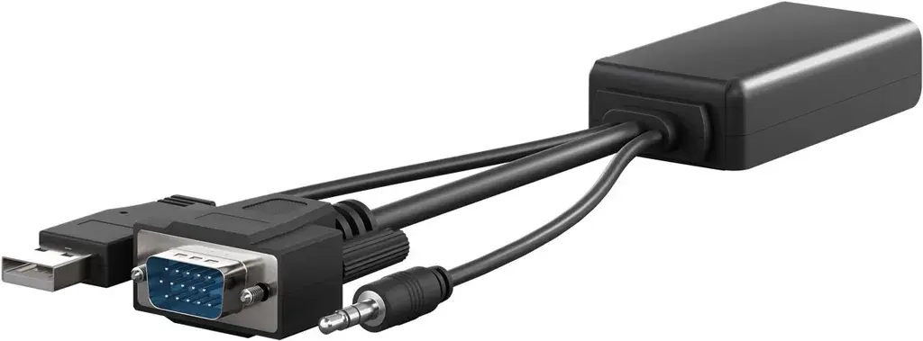 Goobay Konverter Standard VGA to HDMI 61259