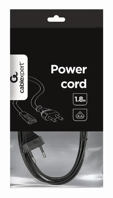 Gembird Kabl Power Cord PC-184-VDE, 1.8m