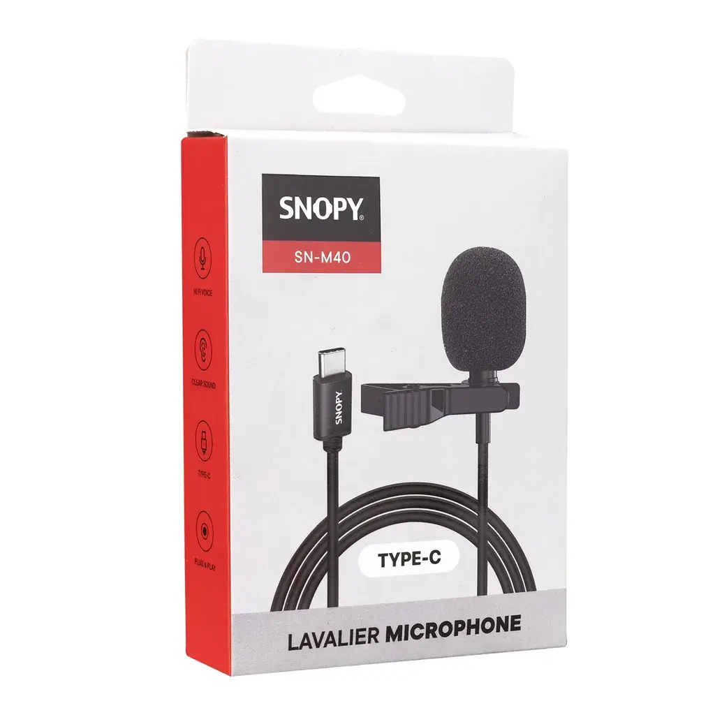 Snopy Mikrofon za telefon SN-M40 Type-C