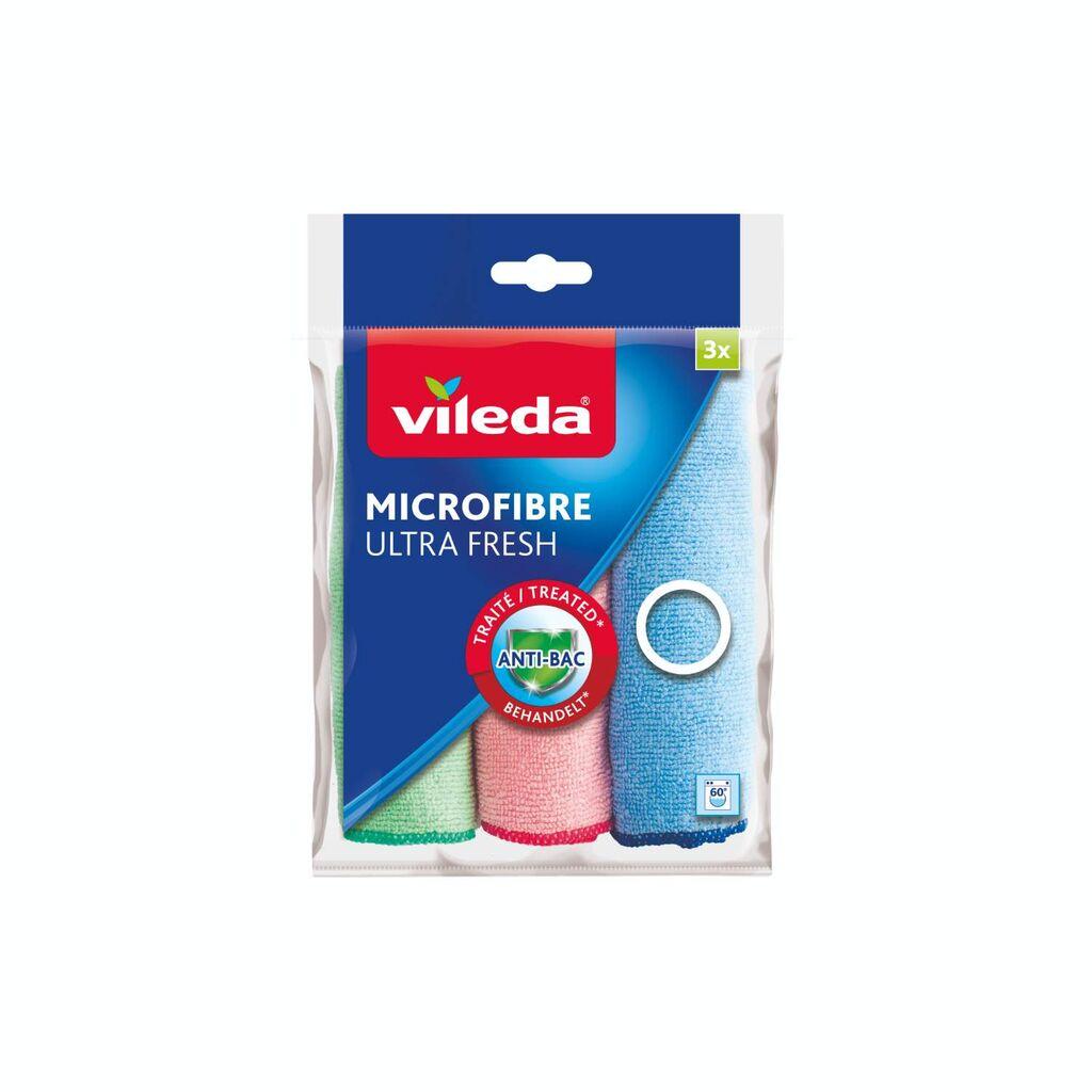 Vileda Ultra Fresh 3Pcs Magična Krpa 3/1