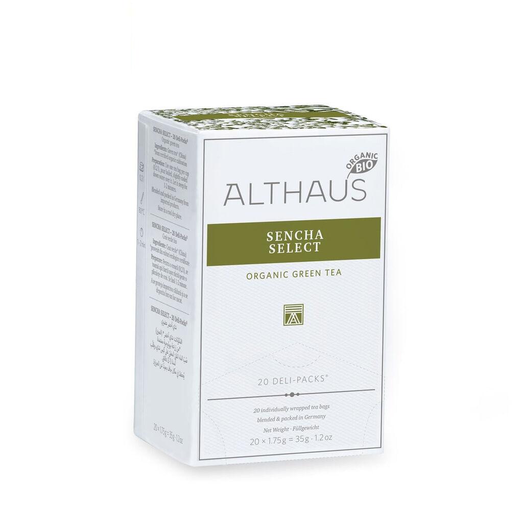 Althaus Althaus Sencha Select – Zeleni čaj Sencha, 20 Deli-pakovanja