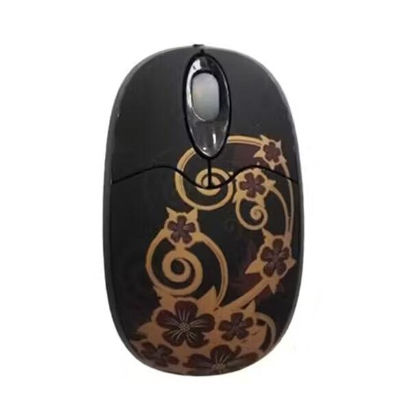 Weibo Miš AR8-1 USB Optical, 1000 DPI, Crni