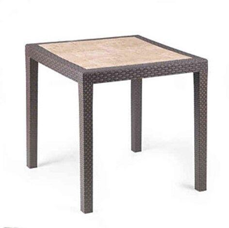 Ipae Progarden Bastenski Sto Plasticni 78 X 79 X 72Cm King,  Braon