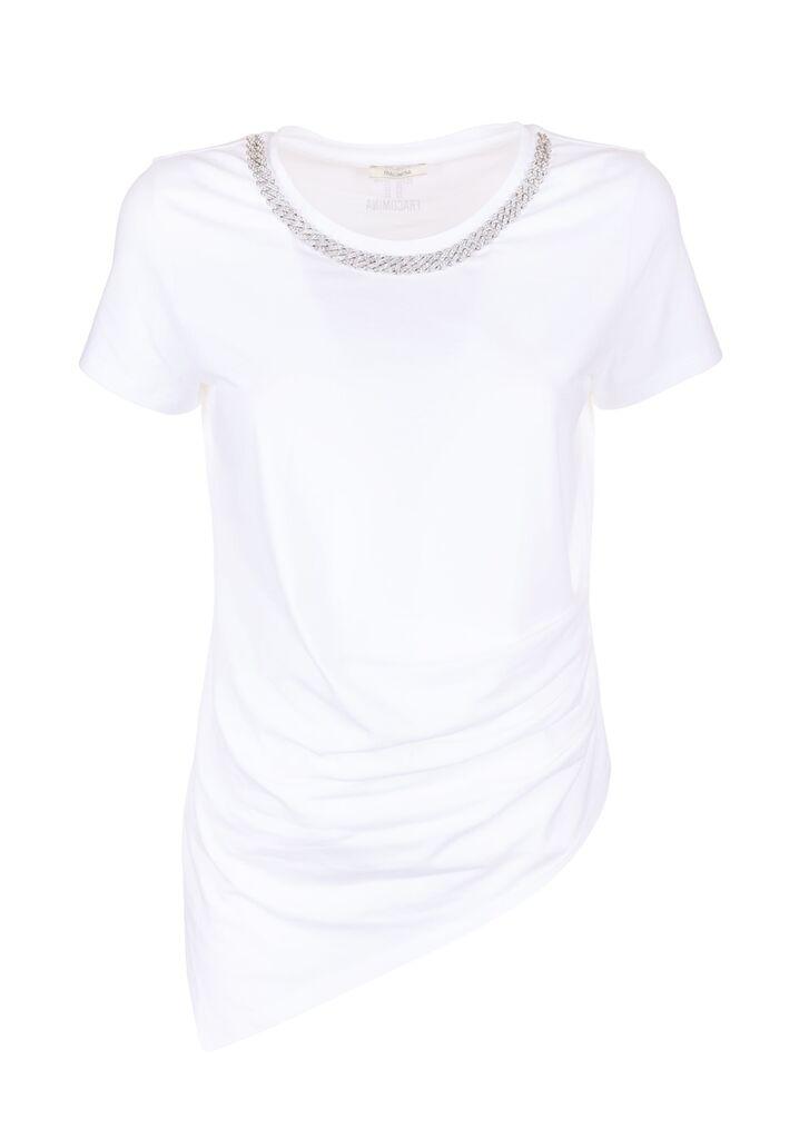 Fracomina Ženske Majice SS23ŽFR23ST3021J278, Bijela