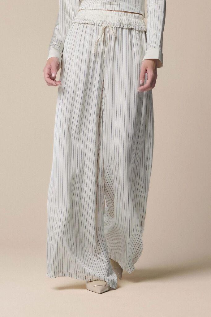 Kocca Ženske Pantalone SS25ŽP25PPF5904AF6009, Bijela