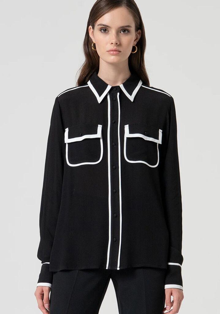 Fracomina Ženske Košulje SS25ŽFS25ST6011W060, Crna