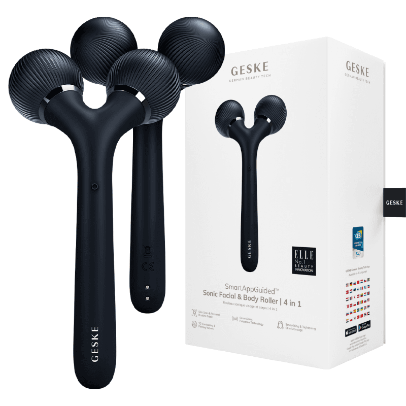 GESKE Sonic Facial & Body Roller 4 in 1
